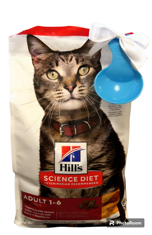 Nourriture sèche Hill's science diet pour chats adulte 1,81 kg.